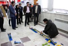 افتتاح نمایشگاه خلاقیت، معماری، مکانیک ورباتیک
